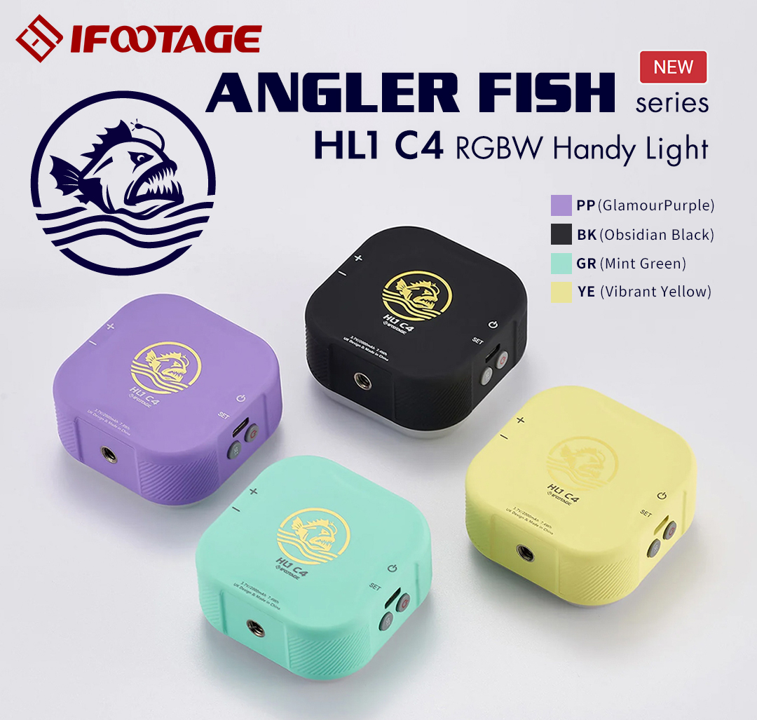 【注目商品】IFOOTAGE Anglerfish SL1 LEDライトシリーズ
