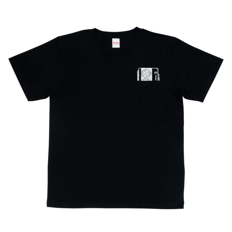 Rollei Tシャツ Rollei35 ブラック L（2023春夏モデル） | アサヌマネットショップ